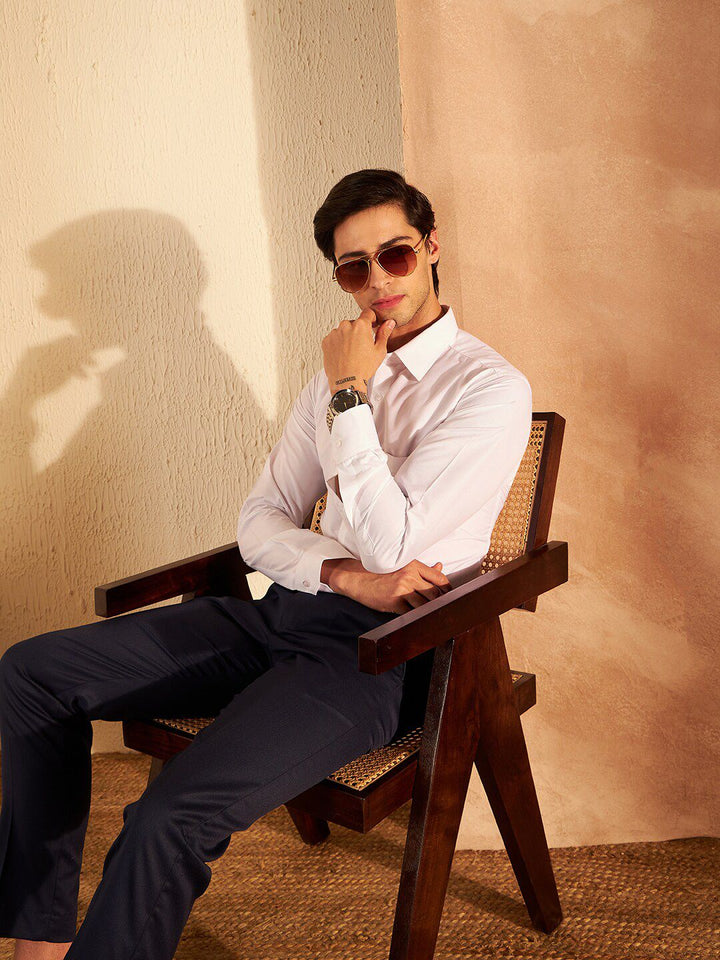 DENNISON Smart Spread Collar Formal Shirt