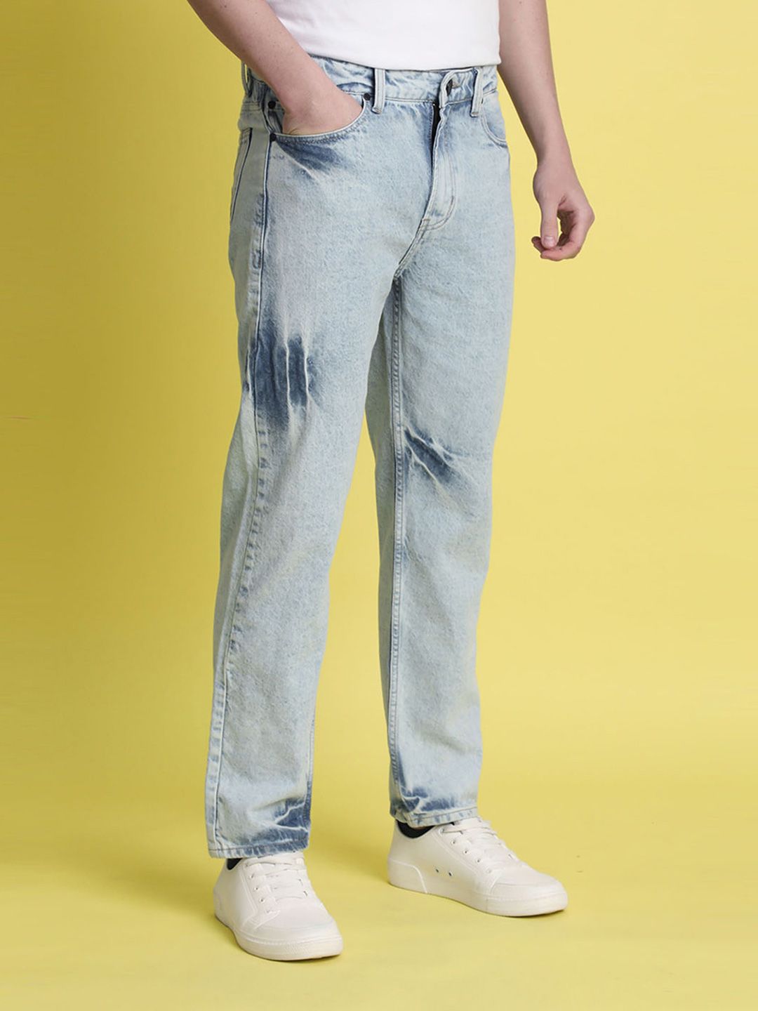 Bene Kleed Men Relaxed Light Shade Jeans