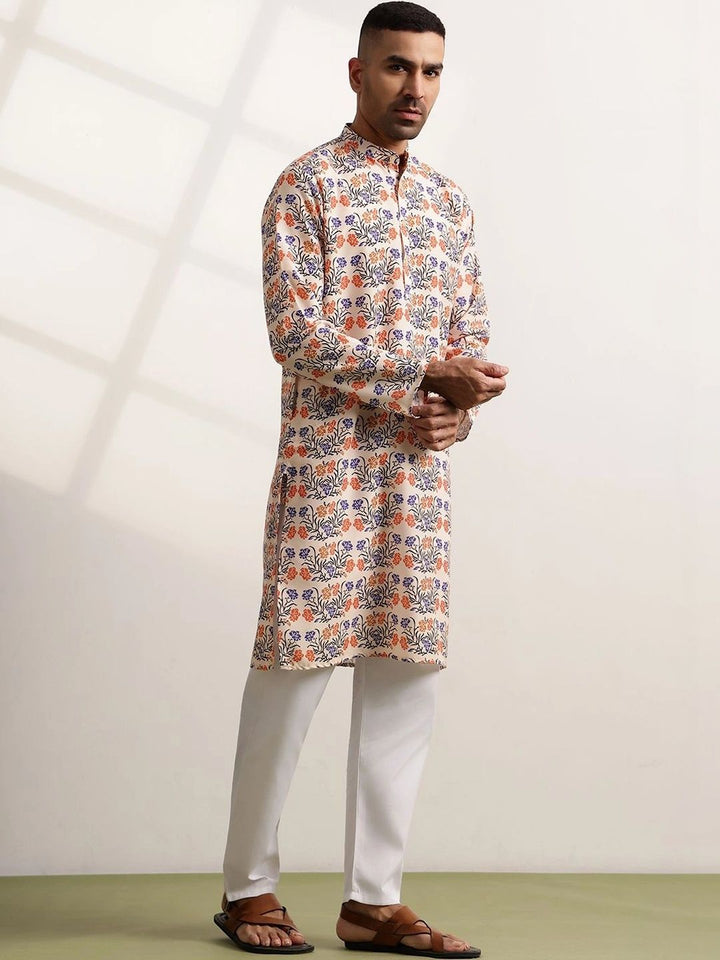 Anouk Men Floral Printed Floral Kurta