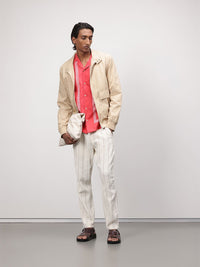 ether Artisan Hand Block Geometric Printed Casual Shirt