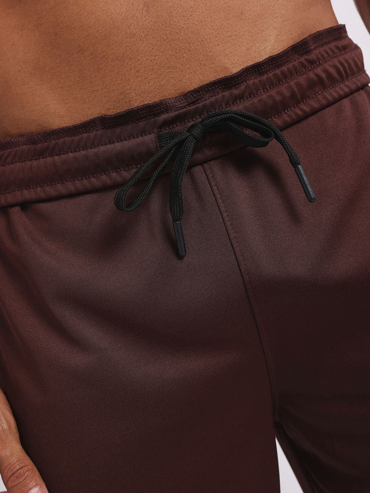 HRX by Hrithik Roshan Men Mid-Rise Rapid-Dry Training Track Pants with Toggle