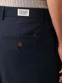 Mr Bowerbird Men Tailored Fit Vintage Pleated Trousers