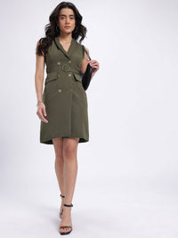 DressBerry Belted Blazer Mini Dress