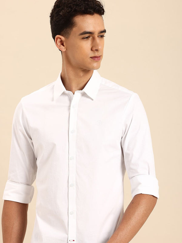 Being Human Classic Slim Fit Opaque Casual Shirt