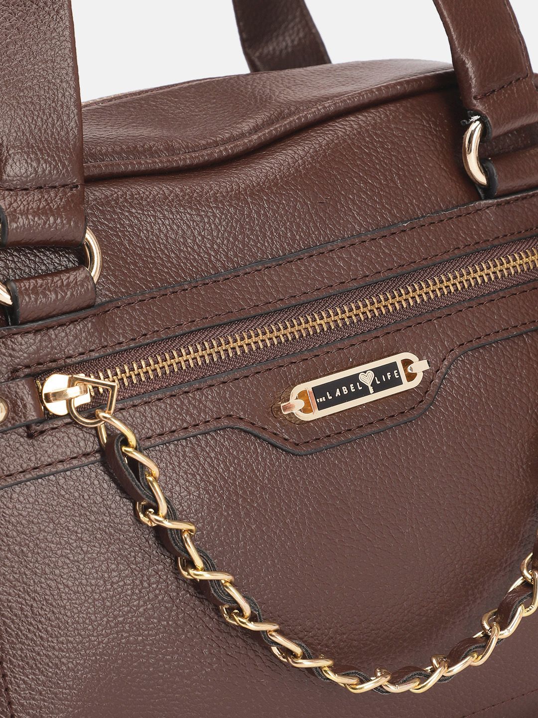 The Label Life Structured Shoulder Bag