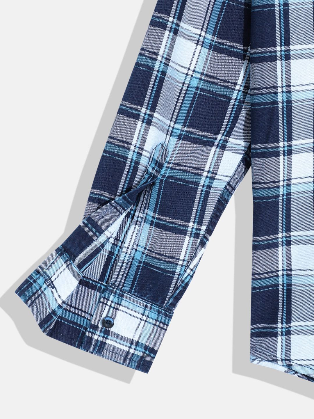 Monte Carlo Boys Checked Casual Smart Fit Shirt