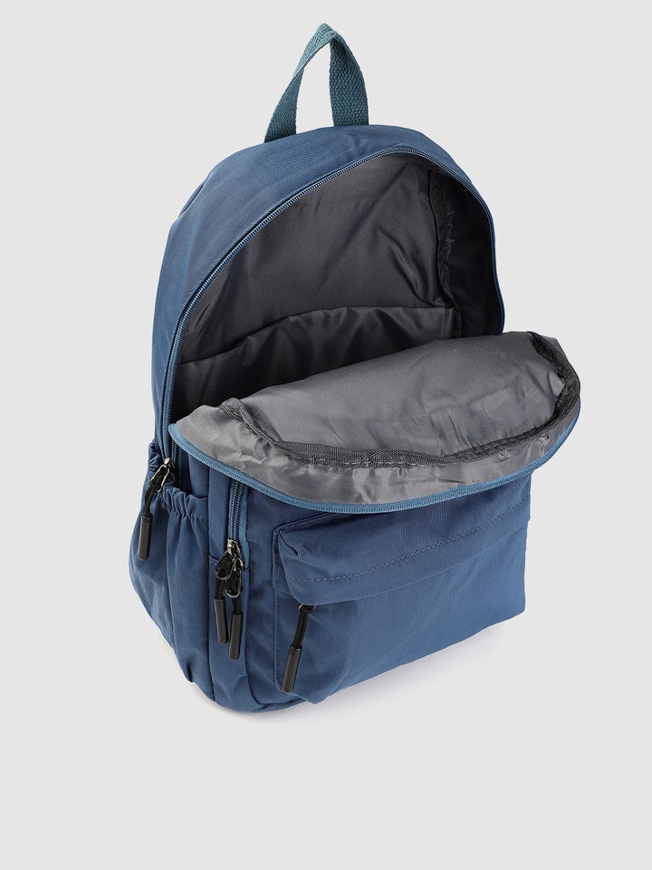 Lino Perros Women Navy Blue 14 Inch Laptop Backpack