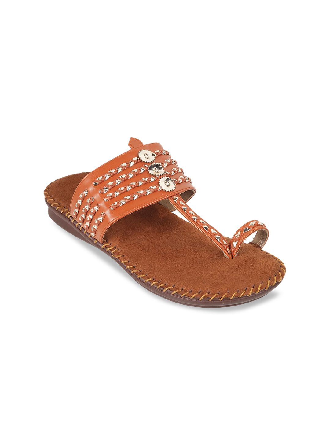 Metro Embellished One Toe Flats
