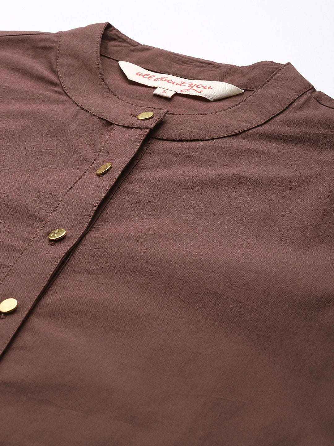 all about you Pure Cotton Opaque Casual Shirt