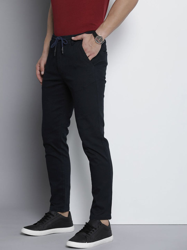 The Indian Garage Co Men Slim Fit Joggers Trousers