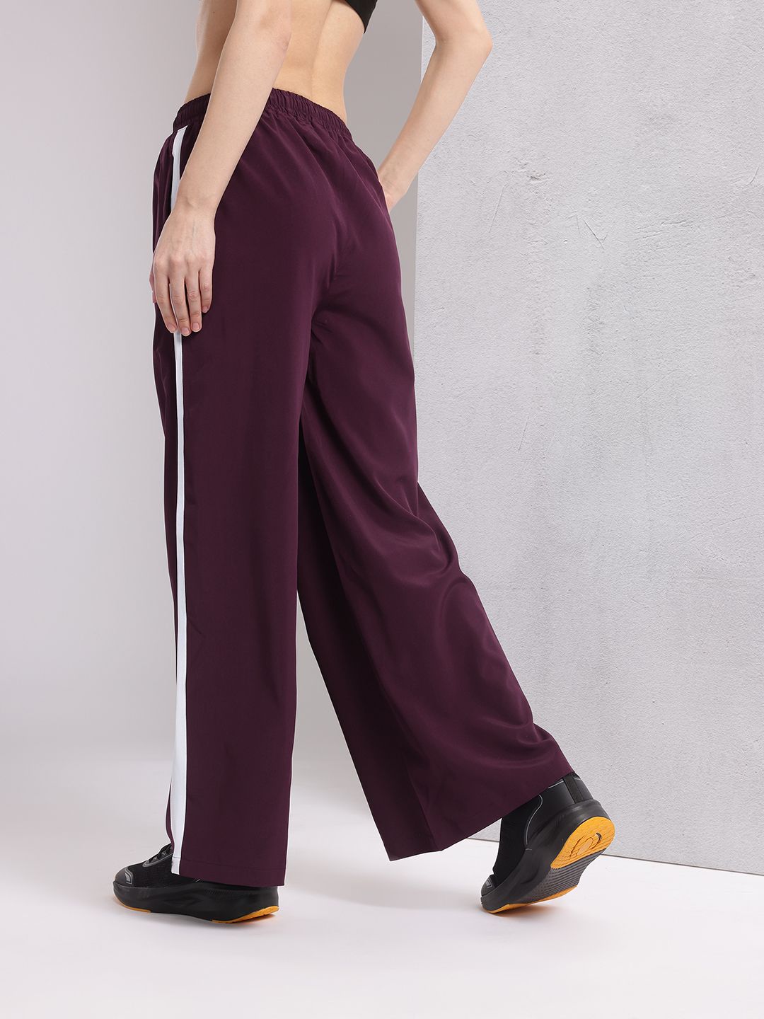 HRX by Hrithik Roshan Women Side Stripe Rapid-Dry Training Track Pants