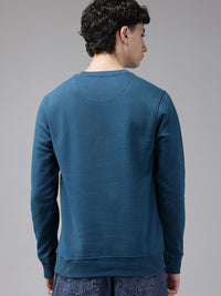 Park Avenue Slim Fit Printed Sweatshirt