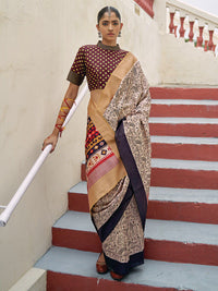 Saree mall Warli Printed Bagh Sarees