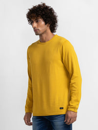 SPYKAR Pure Cotton Solid Pullover Sweaters