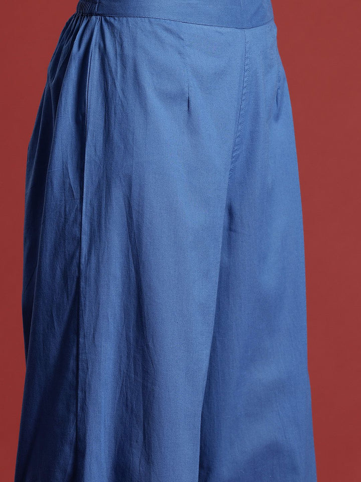 Anouk Empire Gotta Patti Pure Cotton Kurta with Palazzos & With Dupatta