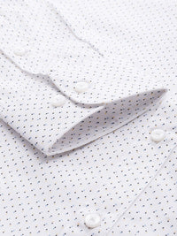 Raymond Pure Cotton Slim Fit Printed Formal Shirt
