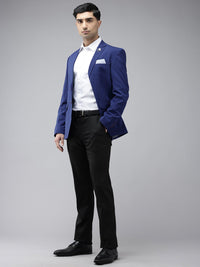 Park Avenue Checked Super Slim Fit Single-Breasted Formal Blazers