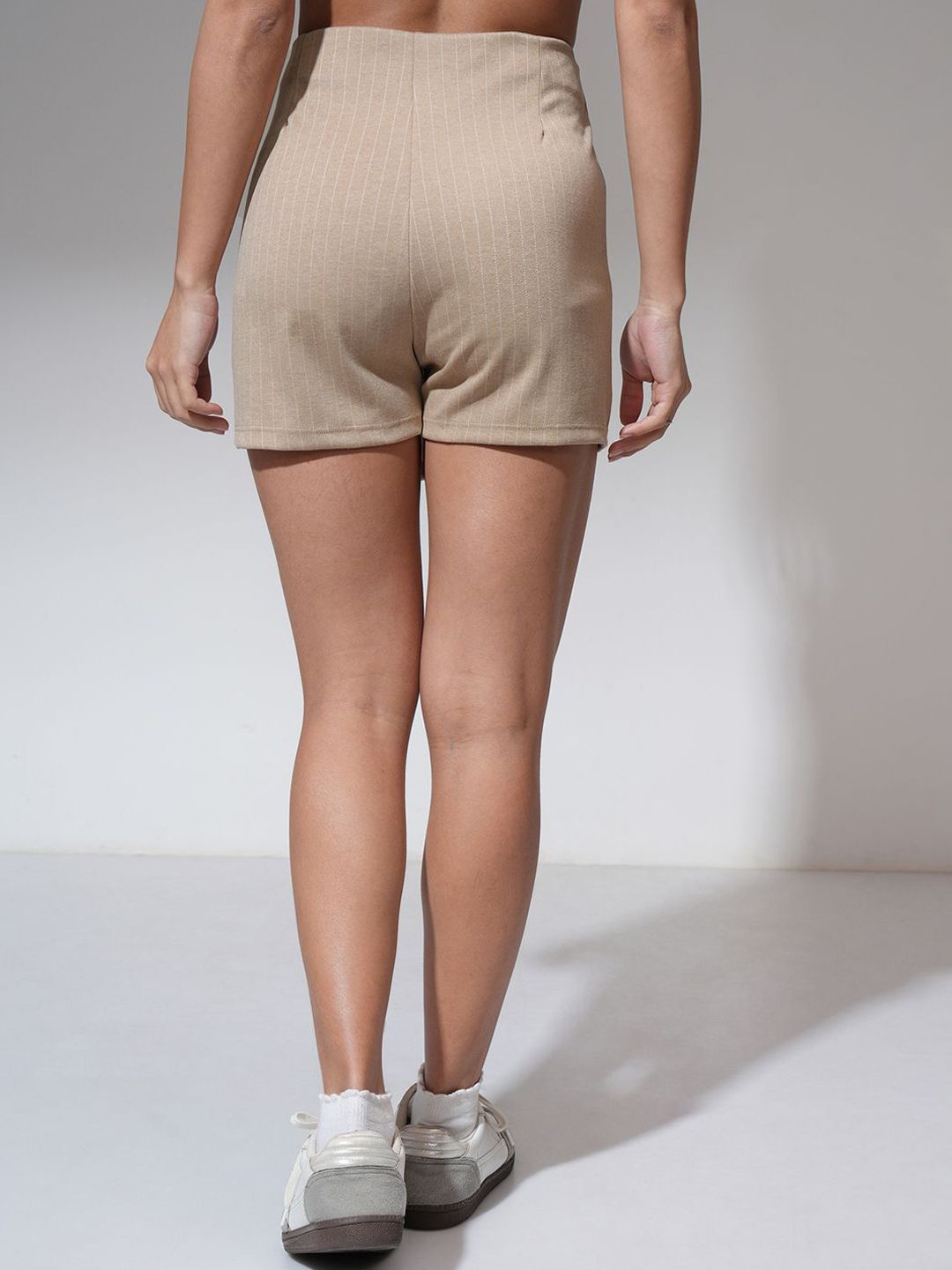 ESPYR By Tokyo Talkies Women Striped Casual Mini Skorts