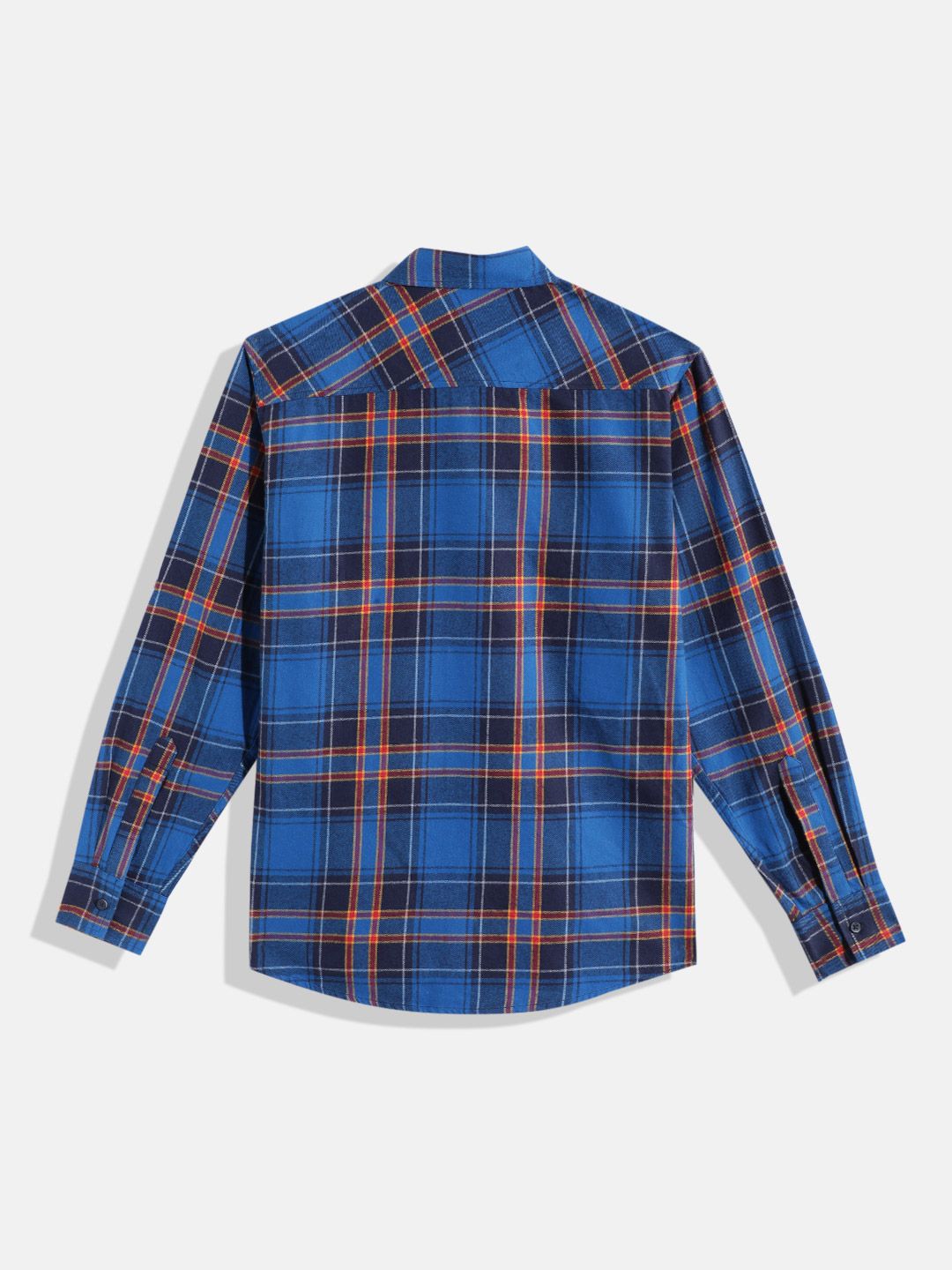 Monte Carlo Boys Tartan Checked Casual Smart Fit Shirt