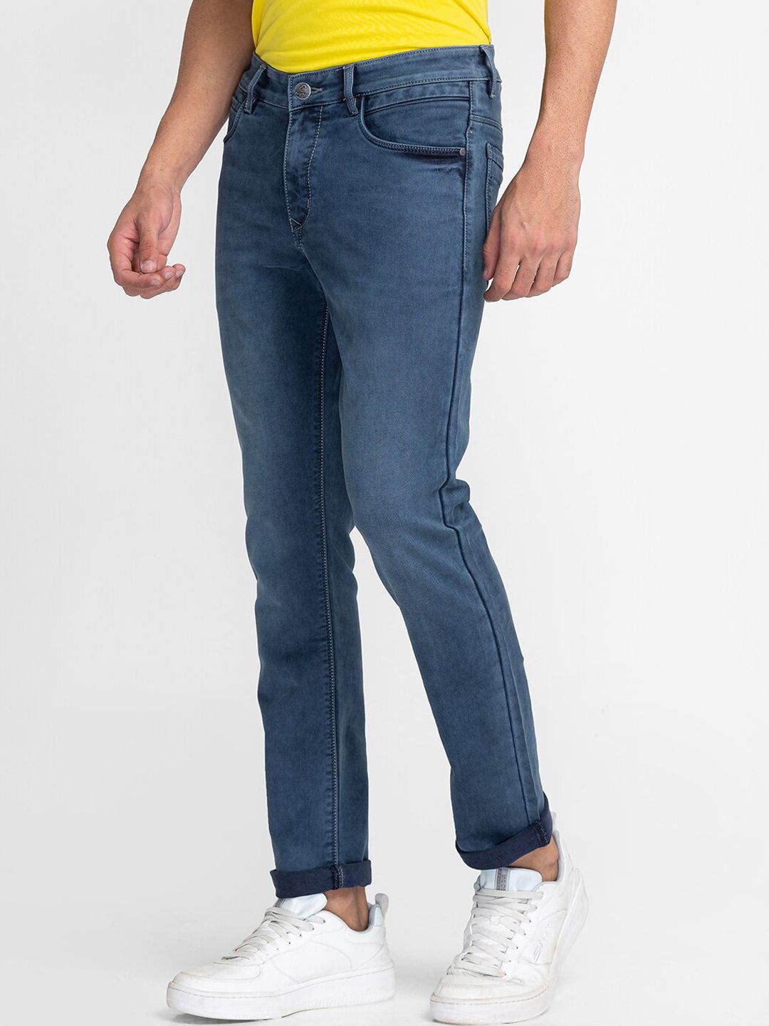 Being Human Men Slim Fit Light Fade Clean Look Jeans