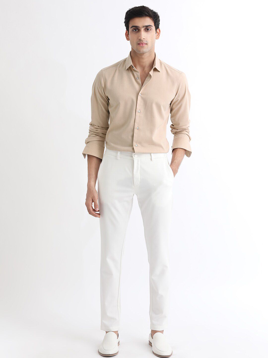 RARE RABBIT Men Gunjan Slim Fit Shirt