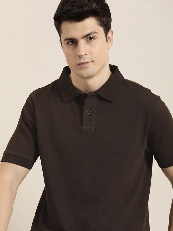 T-shirt Kapas Polo Lelaki Dillinger Lelaki