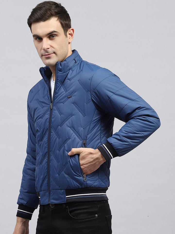 Monte Carlo Men Hooded Solid Casual Padded Jacket