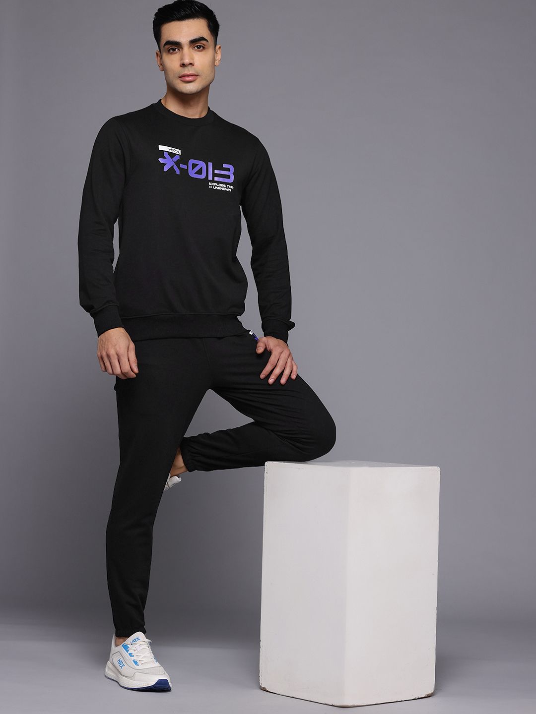 HRX by Hrithik Roshan Printed Lifestyle Tracksuits