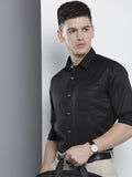 The Indian Garage Co. X Luxe Men Slim Fit Opaque Printed Formal Shirt