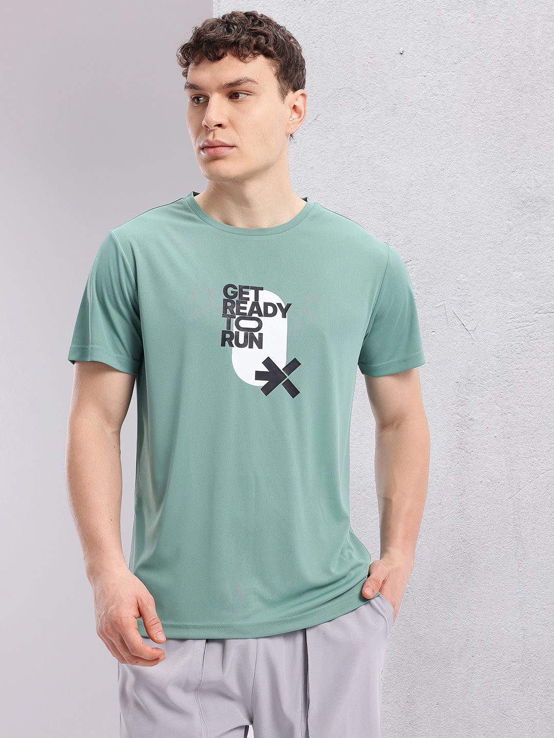 HRX by Hrithik Roshan Printed Rapid-Dry Running T-shirt
