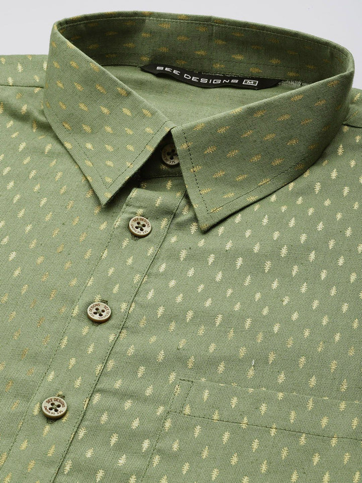 See Designs Floral Regular Pure Cotton Kurta With Pyjamas