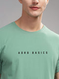 ADRO Men Typography Printed Raw Edge T-shirt