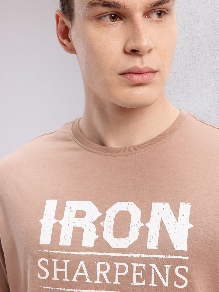 HRX by Hrithik Roshan Men Typography Printed Training T-shirt
