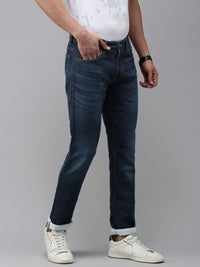 SPYKAR Men Rovers Mid-Rise Heavy Fade Stretchable Jeans