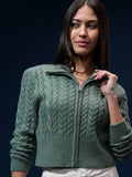 Tokyo Talkies Wanita Kabel Knit Cardigan