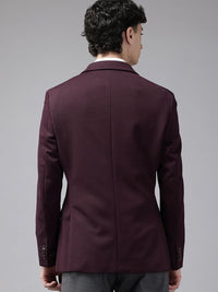 Park Avenue Notched Lapel Collar Single Breasted Formal Blazer