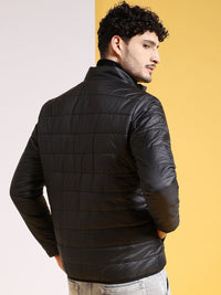 The Indian Garage Co Men Colourblock Regular Fit Puffer Jacket