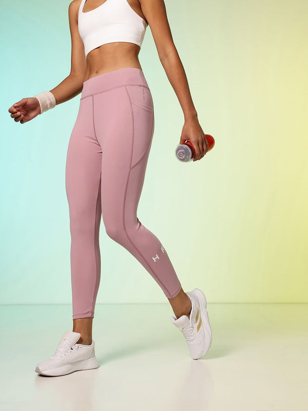 HRX by Hrithik Roshan Women Unity Story Rapid-Dry Printed Training Tights