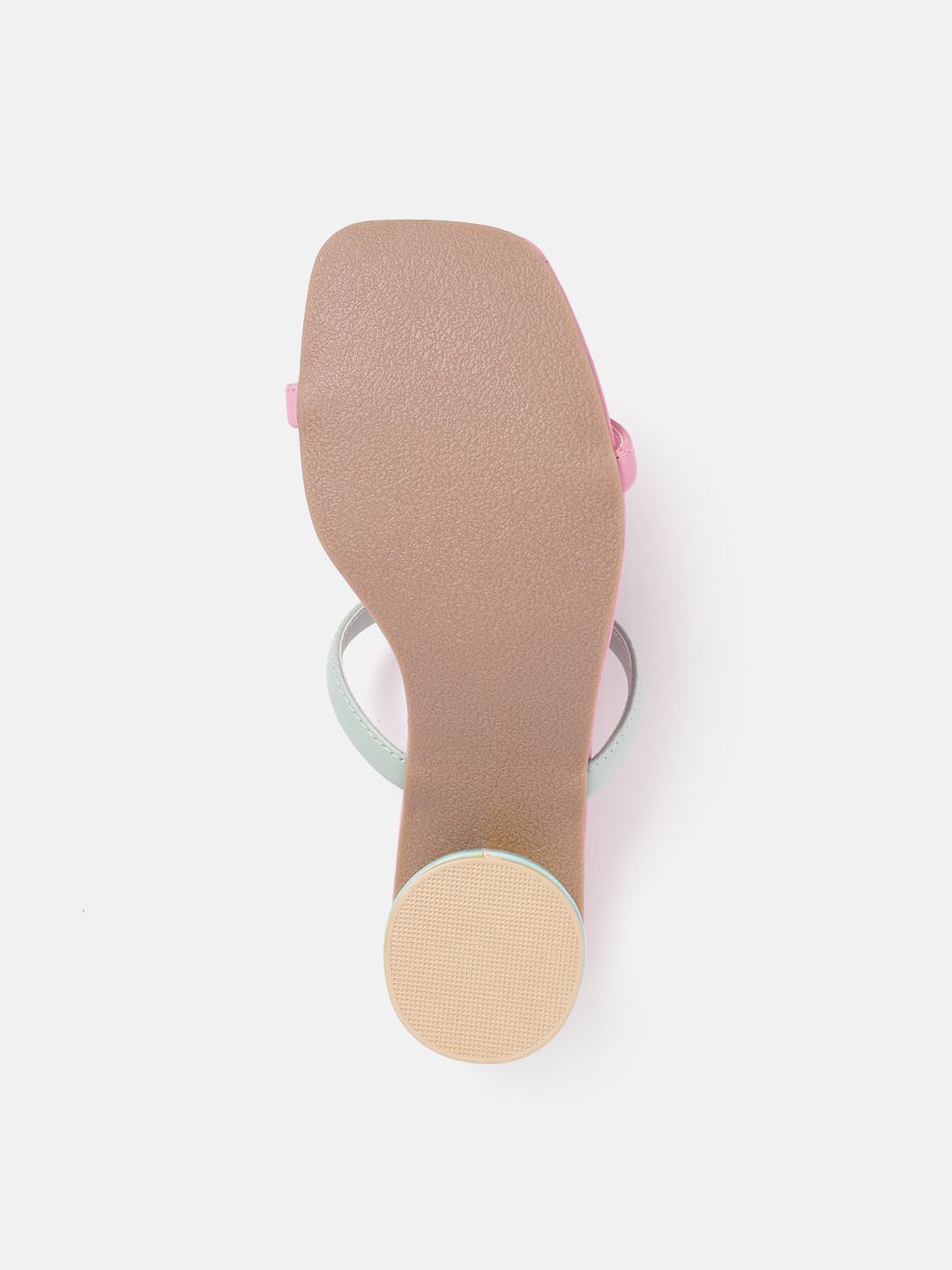 DressBerry Colourblocked Block Sandals
