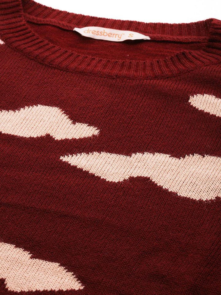 DressBerry Printed Pullover