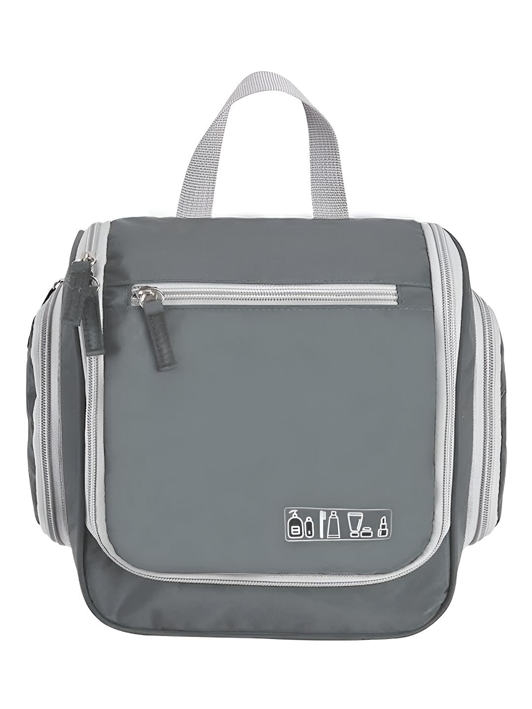 Cortina Grey Water Resistant Makeup Organiser