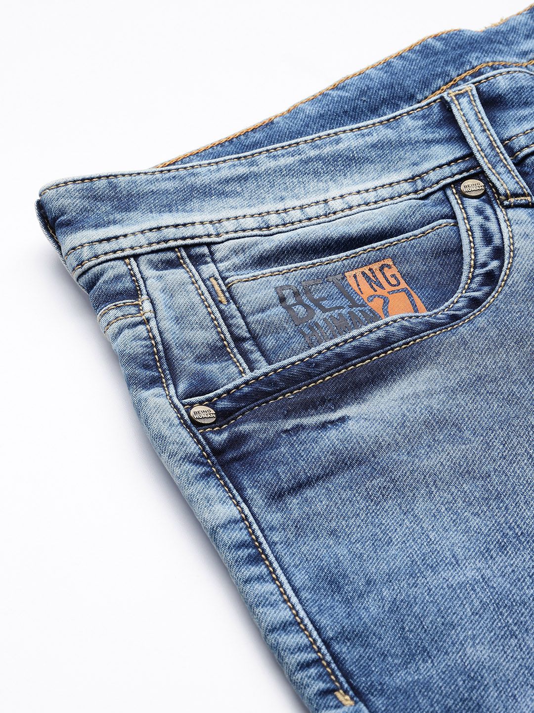 Being Human Men Slim Straight Fit Jeans