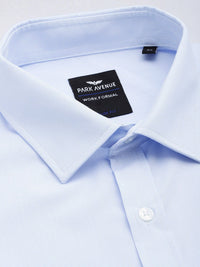 Park Avenue Self-Design Slim Fit Formal Shirt