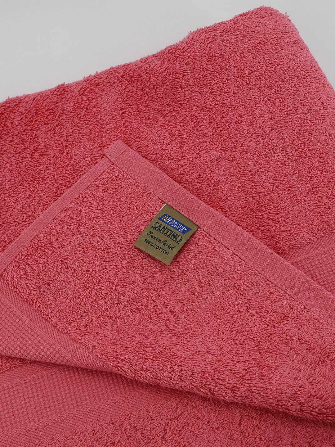 BOMBAY DYEING Rose Pure Cotton 550 GSM Bath Towel