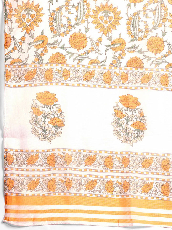 Anouk Women Ethnic Motifs Printed Kurta with Trousers & Dupatta