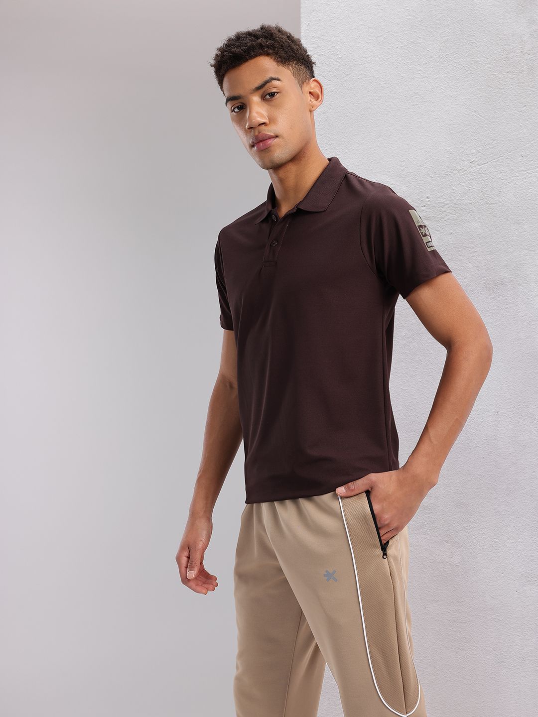 HRX by Hrithik Roshan Polo Collar Lifestyle T-shirt