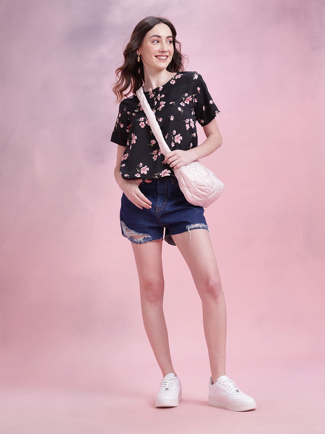 DressBerry Floral Print Top