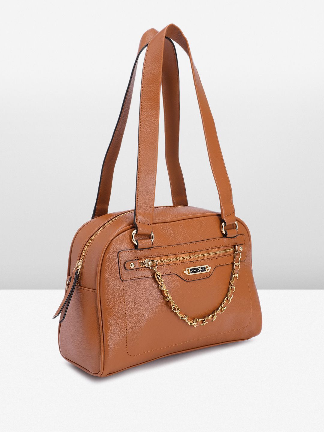 The Label Life Structured Shoulder Bag