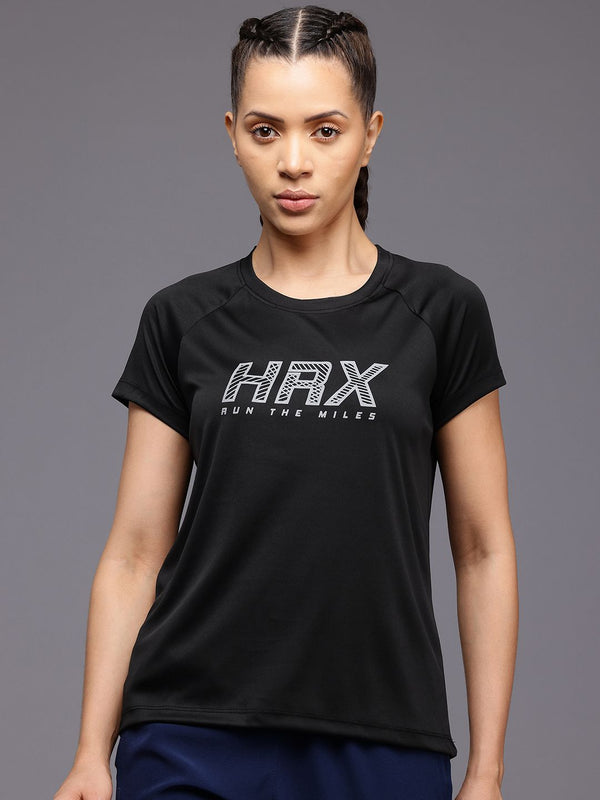 HRX by Hrithik Roshan Rapid Dry Printed Running T-Shirt