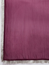 Varanga Paisley Zzari Embroidered Regular Kurta with Trousers & Dupatta